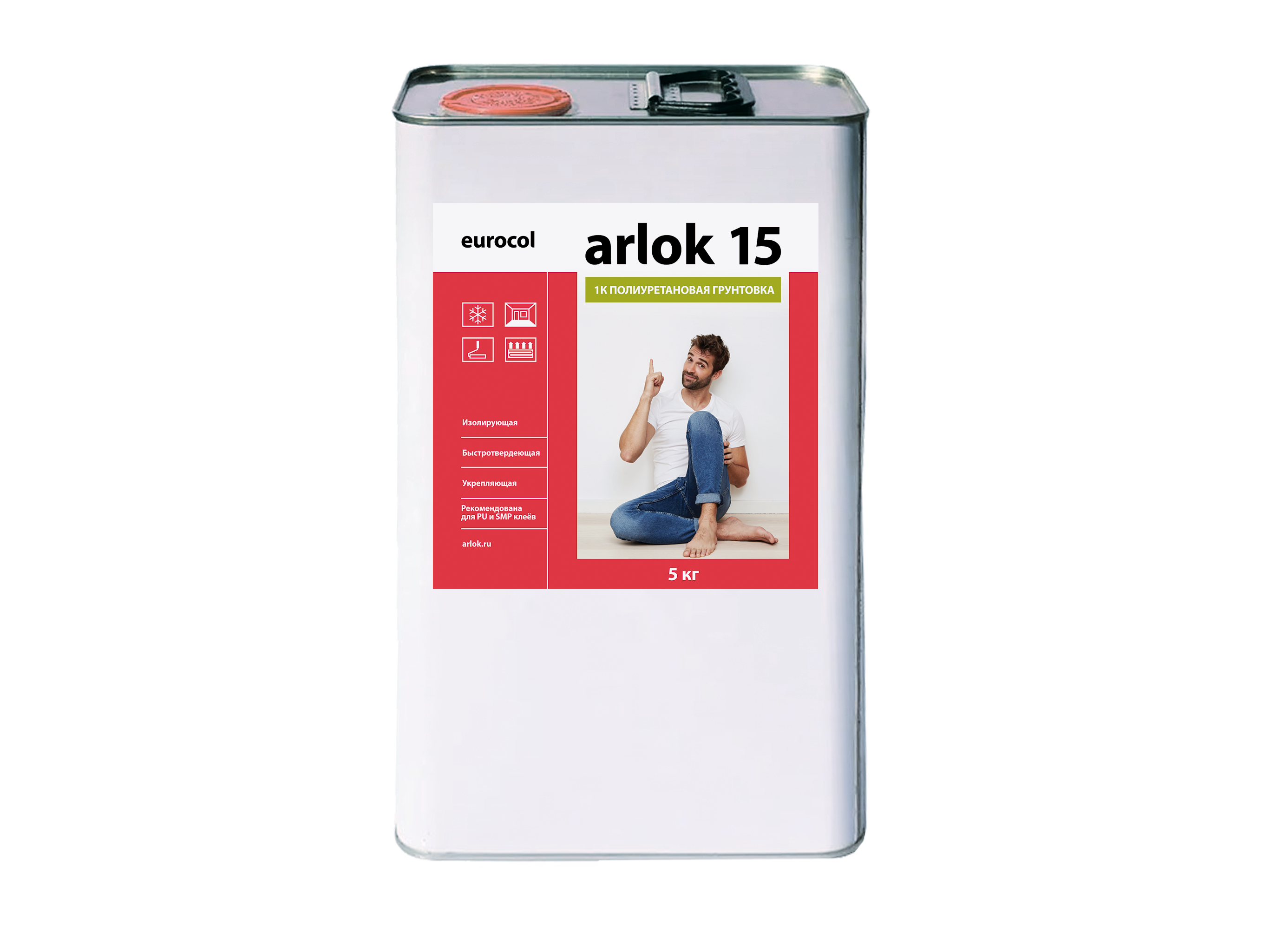 Грунтовка Forbo Eurocol (RUS) 15 Arlok 1К ПУ грунтовка 5кг