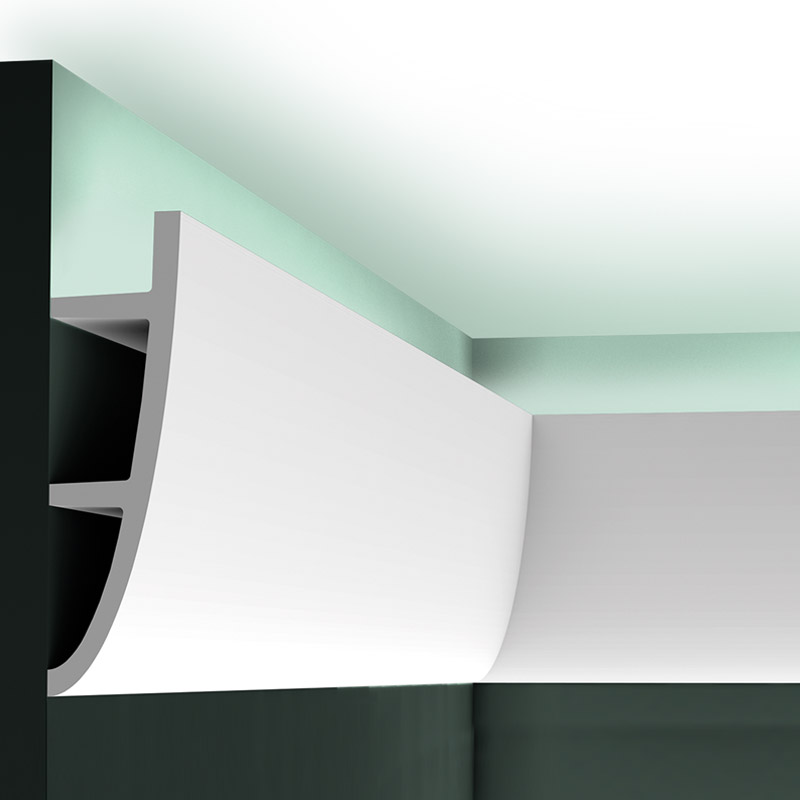  Профиль для скрытого освещения Orac 2000x180x50/ C374