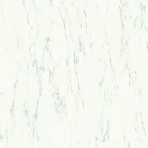  QS Alpha Vinyl Tiles AVST 40136 Мрамор каррарский белый