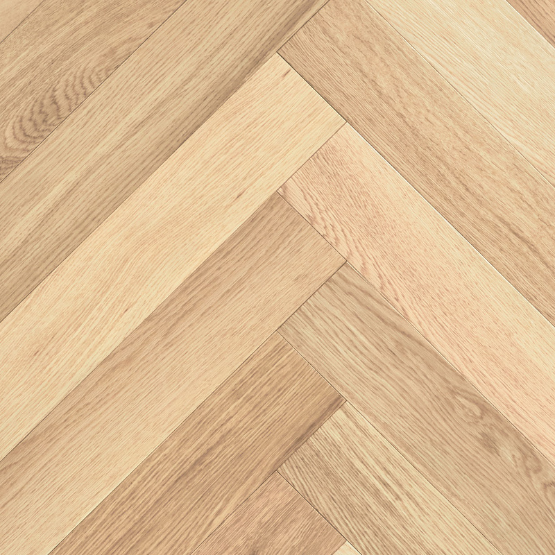  Wood Bee Herringbone Дуб Селект гладкий глянец, Select UV-лак gloss 30±5% (правая)