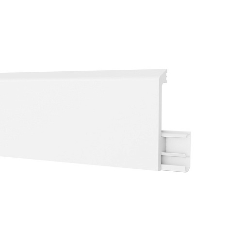  HDPS Quadro с монтажной планкой 80 мм/ Белый
