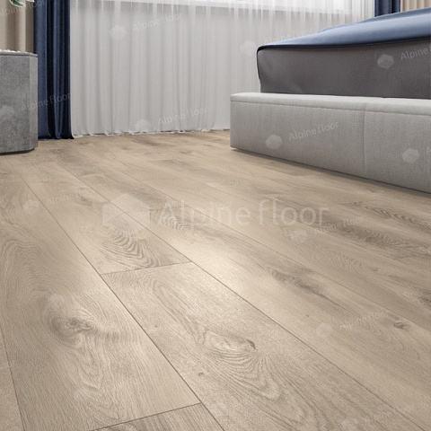 ПВХ-плитка Alpine Floor ABA Premium XL ЕСО 7-5 Дуб Натуральный Отбеленный 4V 43кл (фото 4)