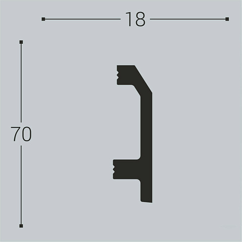 XPS П 11 70х18/ Белый  (фото 2)