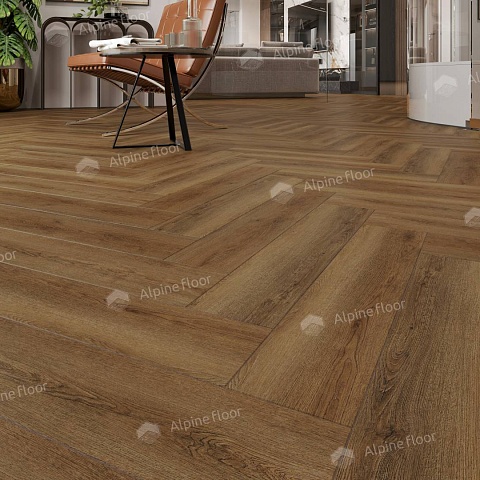 Alpine Floor SPC Light Parquet ECO 13-33AB Дуб Далим 4V 43кл (фото 3)