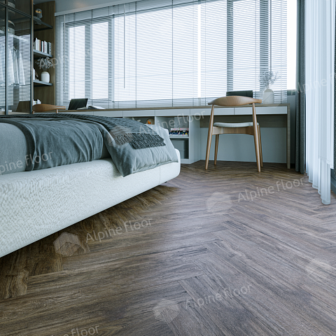 Alpine Floor Herringbone 8 Pro 4V 33 (CH) LF102-10A New_ Дуб Бордо (фото 15)