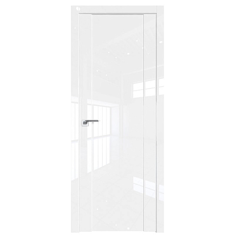 Межкомнатная дверь Profil Doors ПрофильДоорс Серия 20 L Глухое Белый Люкс (фото 1)