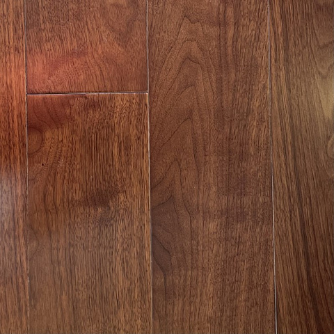 CROWNWOOD EXOTIC ONE 2-х слойная (шип-паз) Орех Американский Натуральный Селект лак 400..1800 х 125 х 15 / 1.35 м2 (фото 4)