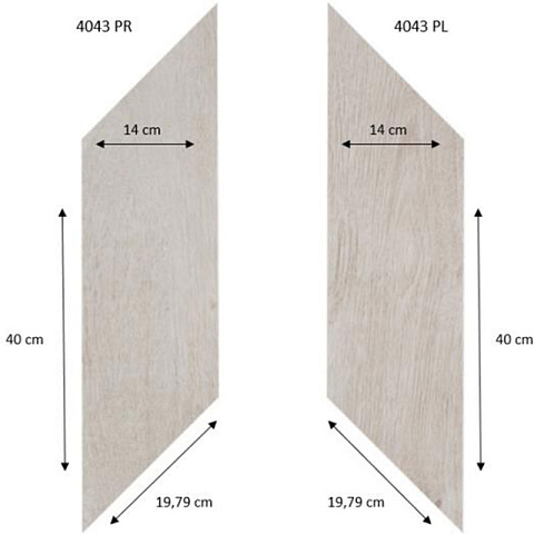 ПВХ-плитка Forbo Effekta Professional PRL ромб 4043 White Fine Oak PRO (фото 3)