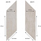 ПВХ-плитка Forbo Effekta Professional PRL ромб 4043 White Fine Oak PRO (миниатюра фото 3)