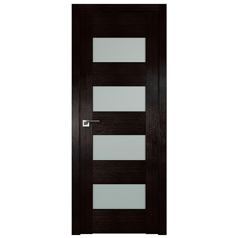 Межкомнатная дверь Profil Doors ПрофильДоорс Серия 46 Х Остекленное матовое Венге Мелинга (фото 1)