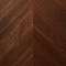Wood Bee Chevron  Американский Орех Селект гладкий глянец Select, UV-лак gloss 30±5% (левая) (миниатюра фото 1)