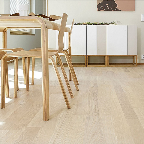 Паркетная доска Karelia Дуб Стори Натур Ванилла Мат матовый однополосный Oak Story 138 Natur Vanilla Matt 4V 1S (фото 3)