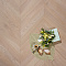 Coswick Французская елка 3-х слойная T&G шип-паз (60°) 1176-1555 Серый Дэви (Порода: Дуб) (миниатюра фото 2)
