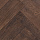 Wood Bee Herringbone Дуб Шоколад браш матовый Chocolate, UV-лак gloss 5-9% (левая)