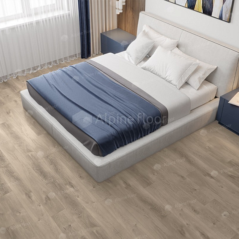 ПВХ-плитка Alpine Floor ABA Premium XL ЕСО 7-5 Дуб Натуральный Отбеленный 4V 43кл (фото 3)