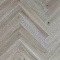 Polarwood Herringbone Дуб АЛЯСКА HB "Англ. ёлка", сорт. Робуст, масло, брашир., фаска 4V, 1-полосный (миниатюра фото 1)