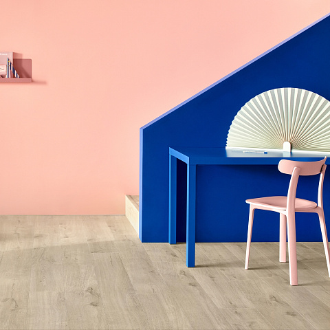 ПВХ-плитка Quick-Step Alpha Vinyl Medium Planks AVMP 40103 Дуб хлопковый бежевый (фото 7)