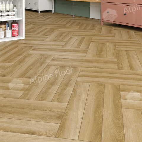 Alpine Floor Herringbone 12 Pro 4V 34 (CH) LF106-02B New Дуб Эльзас (фото 4)