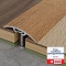 Порожки (Русский профиль) Стык со скрытым креплением с дюбелем 30 мм/ Орех ЛАМ 30мм x 0.9м (миниатюра фото 1)