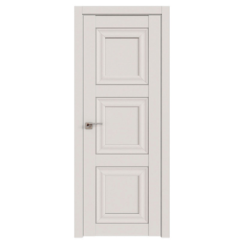 Межкомнатная дверь Profil Doors ПрофильДоорс Серия 96 U серебро Глухое Дарк Вайт (фото 1)