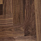 CROWNWOOD EXOTIC ONE Английская елка 90° 2-х слойная Орех Американский Натуральный Селект лак 600 х 125 х 12 / 1.50 м2 (миниатюра фото 2)