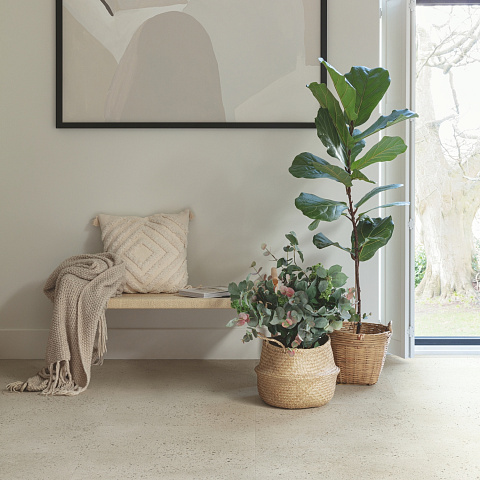ПВХ-плитка Quick-Step QS Alpha Vinyl ILLUME плитка AVMTU 40275 Бетон устричный (фото 2)
