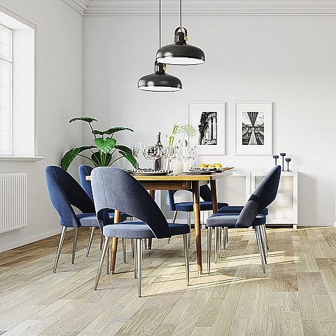 Паркетная доска Polarwood Дуб Нептун белое масло трехполосный Oak Neptune White Oiled Loc 3S (фото 3)