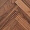 Wood Bee Herringbone Американский Орех Селект гладкий глянец Select, UV-лак gloss 30±5% (левая) (миниатюра фото 1)