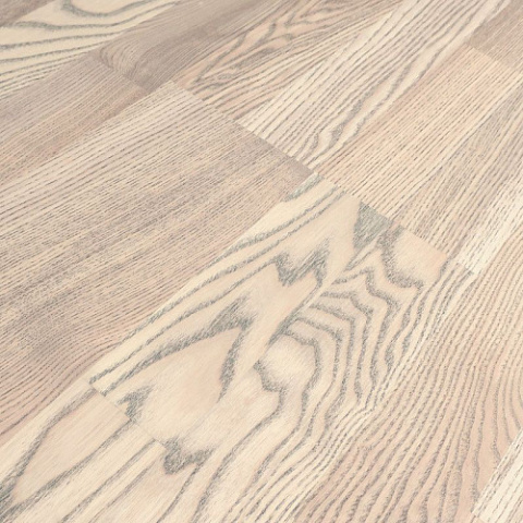 Паркетная доска Polarwood Ясень Сатурн масло трехполосный Ash Saturn Oiled Loc 3S (фото 1)