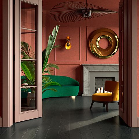 Паркетная доска ESTA 1 Strip 21078 Ash Elegant Onyx brushed matt 2B 1900 x 180 x 14мм (фото 2)