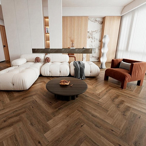 ПВХ-плитка Alta Step Mirada SPC4409 Дуб болгарский 640x 128x 4мм (фото 2)