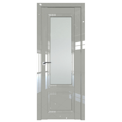 Межкомнатная дверь Profil Doors ПрофильДоорс Серия 2.103 L Остекленное матовое Галька Люкс (фото 1)