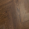 Coswick Французская елка 3-х слойная T&G шип-паз (60°) 1185-3217 Молочный Шоколад (Порода: Дуб) (миниатюра фото 1)