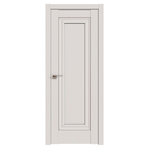 Межкомнатная дверь Profil Doors ПрофильДоорс Серия 23 U серебро Глухое Дарк Вайт (фото 1)