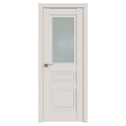 Межкомнатная дверь Profil Doors ПрофильДоорс Серия 2.39 U Остекленное матовое Дарк Вайт (фото 1)
