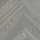Wood Bee Herringbone Ясень Фог браш матовый Fog, UV-лак gloss 5-9% (правая)