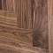 CROWNWOOD EXOTIC ONE Английская елка 90° 2-х слойная Орех Американский Натуральный Селект лак 600 х 125 х 12 / 1.50 м2 (миниатюра фото 1)