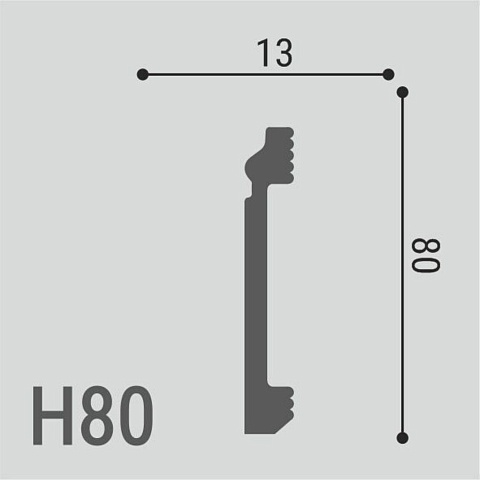 XPS Polymer Н 80 80х13/ Белый (фото 2)
