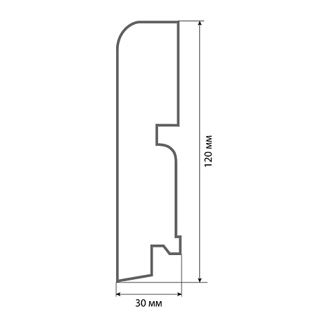 Finitura dekor R9 120х30х2400/ 022 (фото 2)