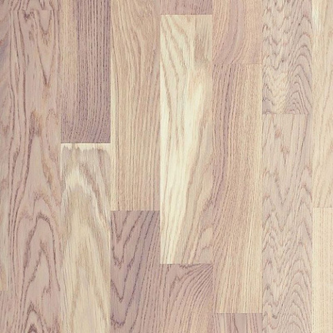 Паркетная доска Polarwood Дуб Ливинг белый матовый трехполосный Oak Living White Matt 3S (фото 1)