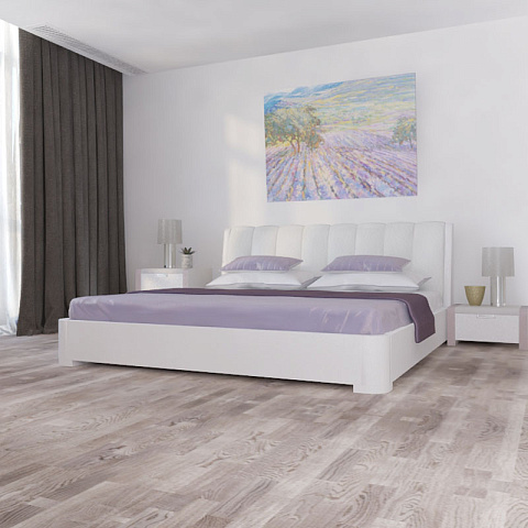 Паркетная доска Polarwood Дуб Нептун белое масло трехполосный Oak Neptune White Oiled Loc 3S (фото 4)