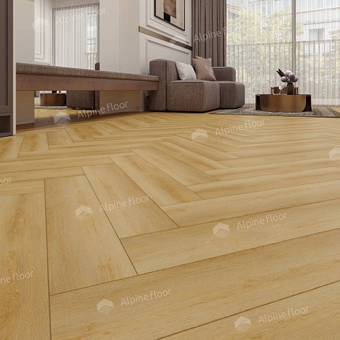 Alpine Floor LVT Parquet ECO 16-29 Дуб Батейн 4V 43кл (фото 4)