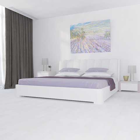 Паркетная доска Upofloor Дуб Уайт Марбл трехполосный Oak White Marble (фото 4)