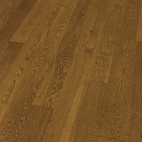 Инженерная доска Wood Bee дуб коньяк (фото 2)