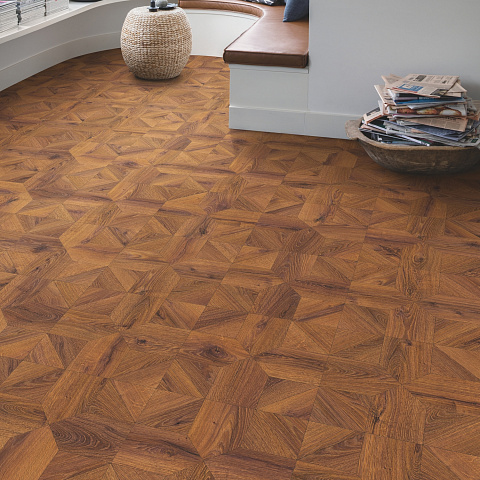 Ламинат Quick Step Impressive Patterns Ultra (Rus) IPU 4144 Дуб медный брашированный (фото 4)
