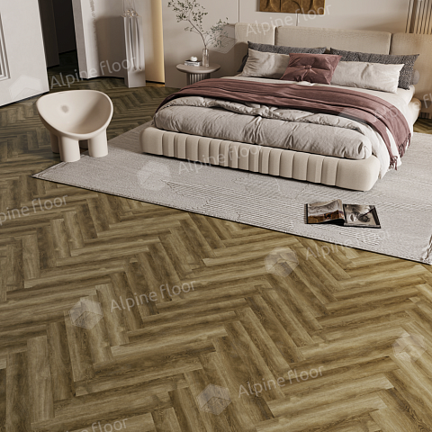 Alpine Floor Herringbone 12 Pro 4V 34 (CH) LF106-09B New Дуб Марсель (фото 4)
