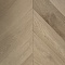 HM Flooring Французкая ёлка Дуб Прайм Вайт лак с фаской (миниатюра фото 1)