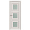 Межкомнатная дверь Profil Doors ПрофильДоорс Серия 97 U серебро Остекленное матовое Дарк Вайт (миниатюра фото 1)