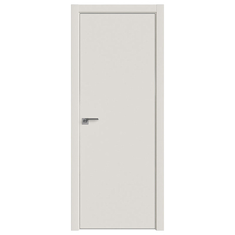 Межкомнатная дверь Profil Doors ПрофильДоорс 1 E кромка мат 4 Eclipse 190 Экспорт Дарк Вайт Глухая (фото 1)
