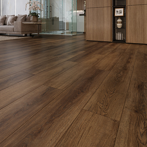 ПВХ-плитка Evofloor EvoFloor Home (Rus) Oak Сhocolate (фото 5)